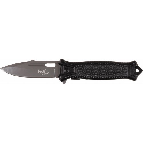 Saliekams nazis FoxOutdoor Snake – melns