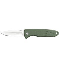 Нож FoxOutdoor Jack Knife, зелёный, рукоять TPR