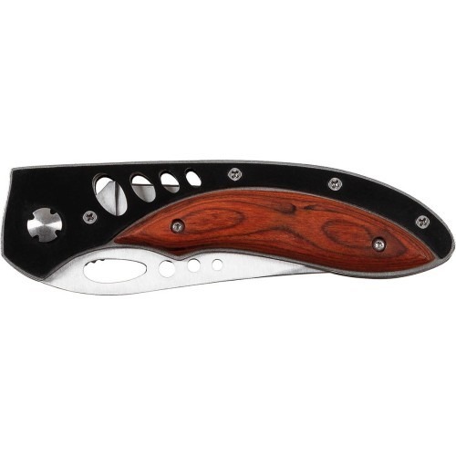 Нож FoxOutdoor, рукоятка с деревянными деталями