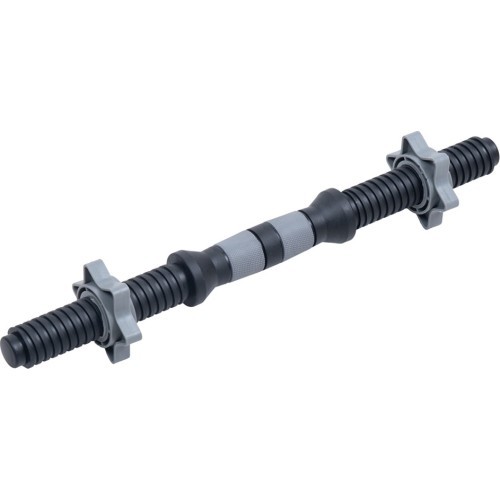 Plastic Threaded Dumbbell Bar w/ Collars inSPORTline Plafor 41 cm / 30 mm