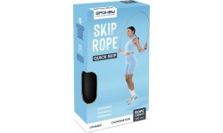 Скакалка с кожаным шнуром Spokey QUICK SKIP
