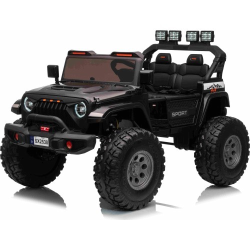 Электромобиль Extreme Sport 4x4, чёрный