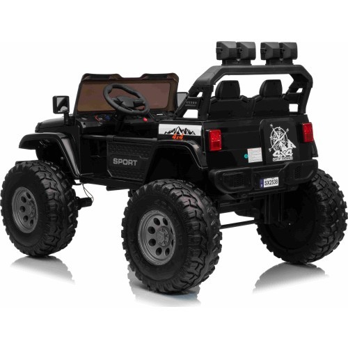 Extreme Sport 4x4 Vehicle Variable Size Black