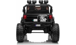 Elektromobilis Extreme Sport 4x4, melns