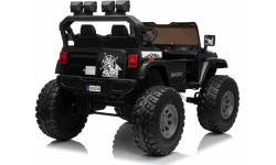 Elektromobilis Extreme Sport 4x4, melns