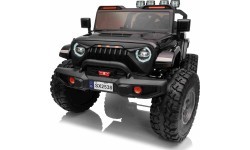 Elektromobilis Extreme Sport 4x4, melns
