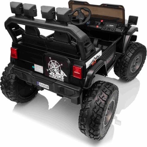 Электромобиль Extreme Sport 4x4, чёрный