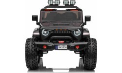 Elektromobilis Extreme Sport 4x4, melns