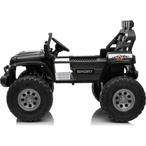 Электромобиль Extreme Sport 4x4, чёрный