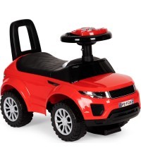 Детский автомобиль Range Rover с отталкиванием звучит красным цветом