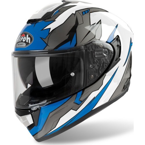 Motociklista ķivere Airoh ST.501 Bionic White/Blue