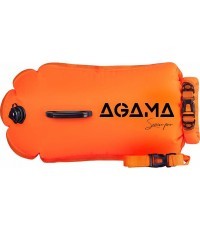 Vilkšanas pludiņš Agama SWIM PRO 28 L - Orange