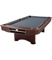 Biljarda galds, Biljards, Competition II, 9 pēdas, sarkankoks, kluba audums dzeltenzaļš