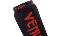 Venum Kontact apakšstilbu sargi, melni/sarkani