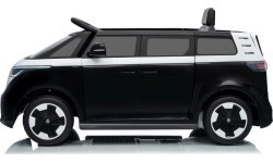 Bērnu elektromobilis Volkswagen ID BUZZ, melns