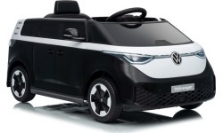 Bērnu elektromobilis Volkswagen ID BUZZ, melns