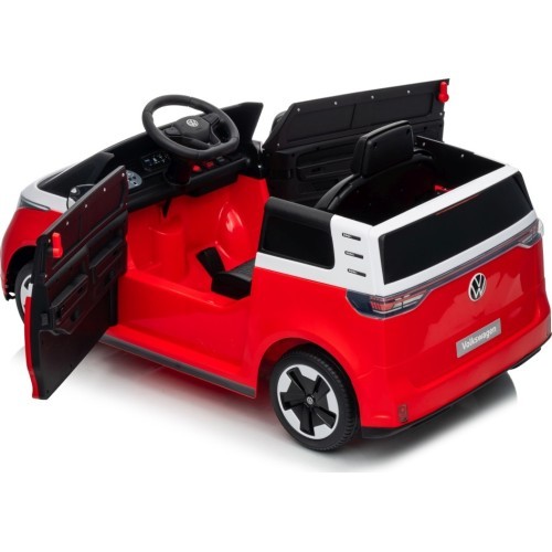 Elektromobilis Volkswagen ID Buzz, sarkans