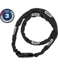 Spyna Abus ķēde Steel-O-Chain 4804C/110 melna