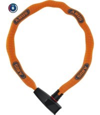 Spyna Abus 6806K/85 NEON oranžs (kvadrātveida ķēde)