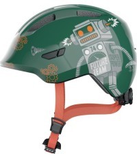 Šalmas Abus Smiley 3.0 zaļš robots