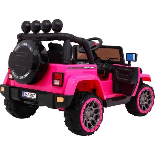 Full Time 4WD Pink Off-Road Vehicle