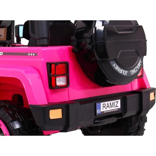 Apvidus transportlīdzeklis Full Time 4WD, rozā