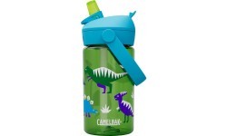 Thrive Flip Straw bērnu ūdens pudele 0,4 l, Hip Dinos