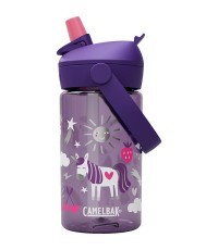 Thrive Flip Straw Kids pudele 0,4 l, Unicorn Party