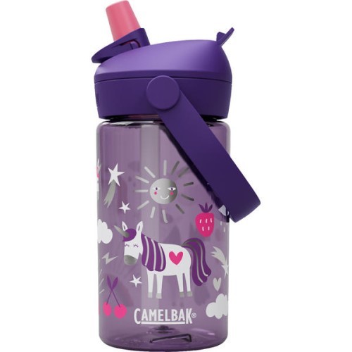 Thrive Flip Straw Kids pudele 0,4 l, Unicorn Party