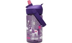 Thrive Flip Straw Kids pudele 0,4 l, Unicorn Party