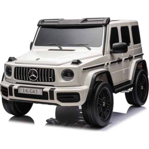 Elektromobilis Mercedes Benz G63 AMG XXL, balts