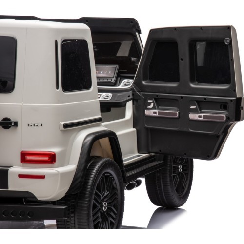 Электромобиль Mercedes Benz G63 AMG XXL, белый