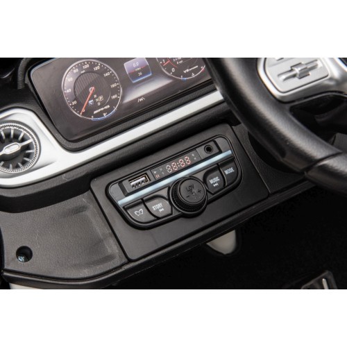 Elektromobilis Mercedes Benz G63 AMG XXL, balts