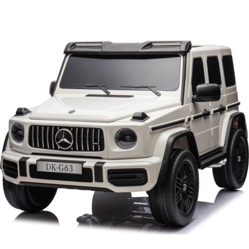 Elektromobilis Mercedes Benz G63 AMG XXL, balts