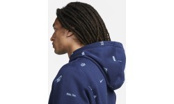 Nike Club+ BB PO Hoodie Fleece vīriešu džemperis, zils FB7434 410