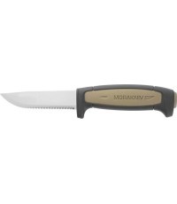 Nazis Morakniv Craft Pro Rope, nerūsējošais tērauds, melns un krēmkrāsas