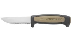Нож Morakniv Craft Pro Rope, нержавеющая сталь, чёрный с кремовым
