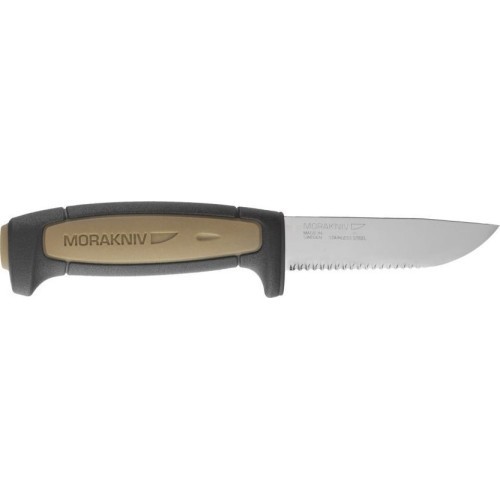 Нож Morakniv Craft Pro Rope, нержавеющая сталь, чёрный с кремовым
