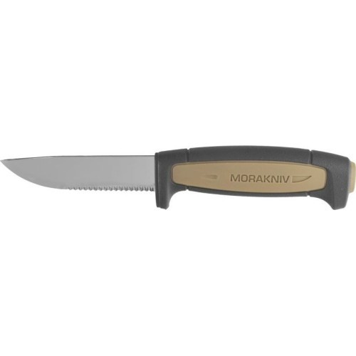 Нож Morakniv Craft Pro Rope, нержавеющая сталь, чёрный с кремовым