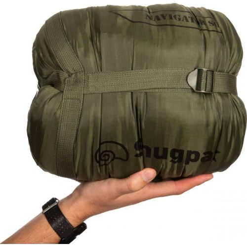 Snugpak Navigator guļammaiss, olīvu krāsā, rāvējslēdzējs labajā pusē