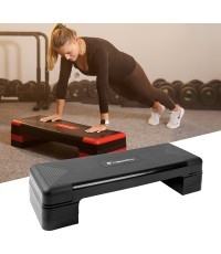 Aerobikas platforma inSPORTline AS250 - Melna