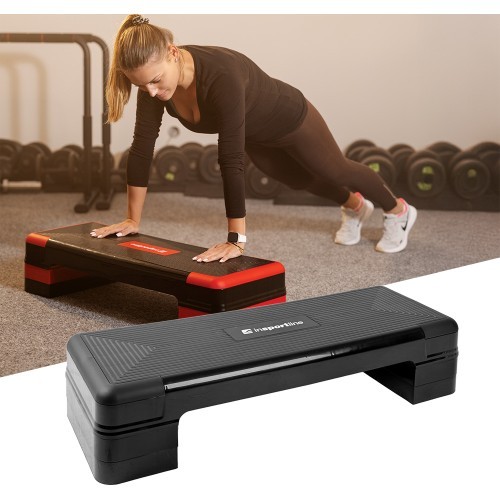 Aerobic Exercise Step Platform inSPORTline AS250 - Black
