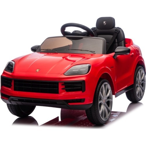 Электромобиль Porsche Cayenne, красный