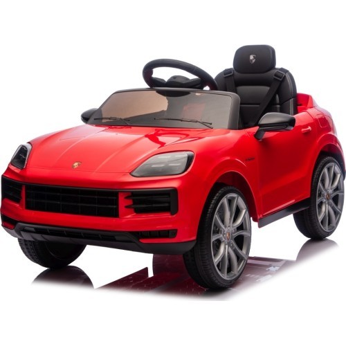 Elektromobilis Porsche Cayenne, sarkans