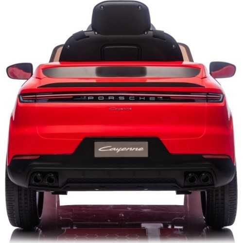 Elektromobilis Porsche Cayenne, sarkans