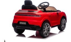 Elektromobilis Porsche Cayenne, sarkans