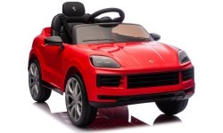 Электромобиль Porsche Cayenne, красный