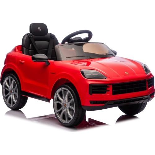 Электромобиль Porsche Cayenne, красный