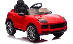 Elektromobilis Porsche Cayenne, sarkans