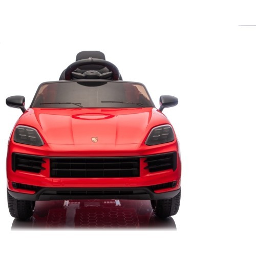 Elektromobilis Porsche Cayenne, sarkans